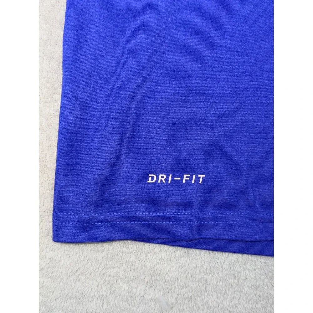 Nike Mens‎ Medium Los Angeles Rams NFL Dri-FIT Graphic T-Shirt Royal Blue